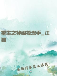重生之神级操盘手