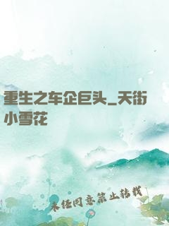 重生之车企巨头