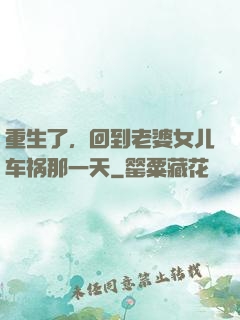 重生了，回到老婆女儿车祸那一天