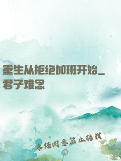 重生从拒绝加班开始