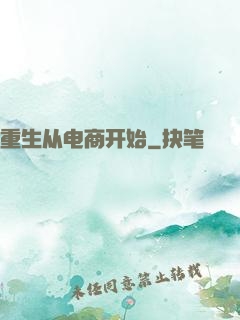 重生从电商开始