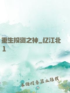 重生投资之神