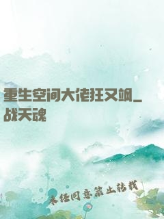重生空间大佬狂又飒