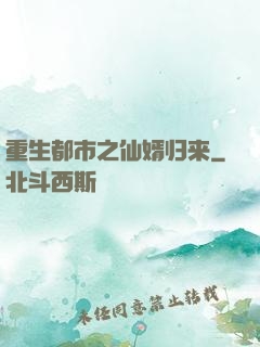 重生都市之仙婿归来