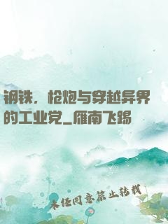 钢铁，枪炮与穿越异界的工业党