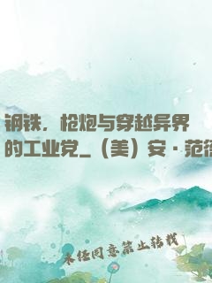 钢铁，枪炮与穿越异界的工业党