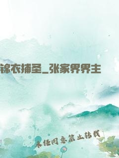 锦衣捕圣