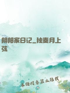 阴阳家日记