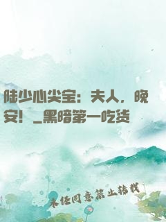 陆少心尖宝：夫人，晚安！
