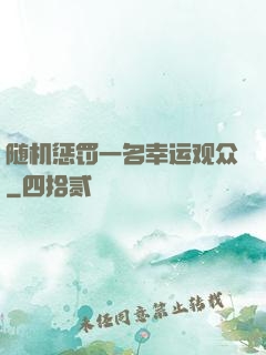 随机惩罚一名幸运观众