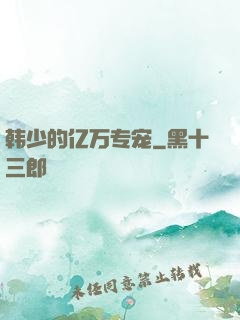 韩少的亿万专宠