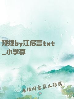 顶撞by江启言txt