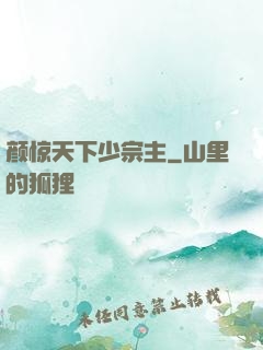 颜惊天下少宗主