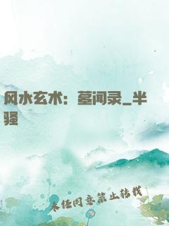 风水玄术：墓闻录
