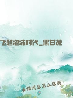 飞越泡沫时代
