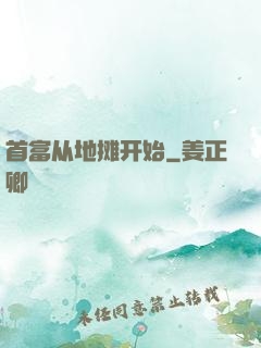 首富从地摊开始