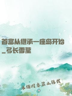 首富从继承一座岛开始
