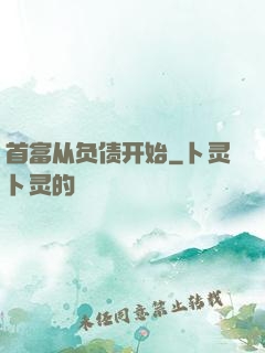 首富从负债开始