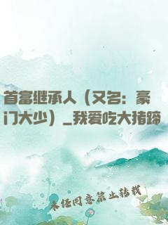 首富继承人（又名：豪门大少）