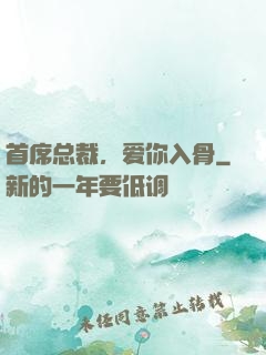 首席总裁，爱你入骨