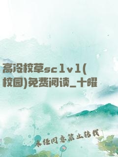 高冷校草sc1v1(校园)免费阅读