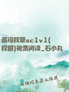 高冷校草sc1v1(校园)免费阅读