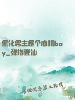 黑化男主是个心机boy